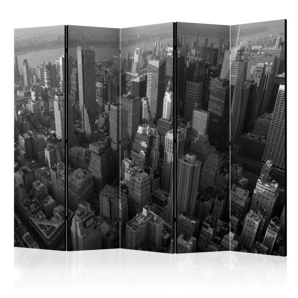 Paraván – New York: skyscrapers (bird's eye view) II [Room Dividers] Paraván – New York: skyscrapers (bird's eye view) II [Room Dividers]