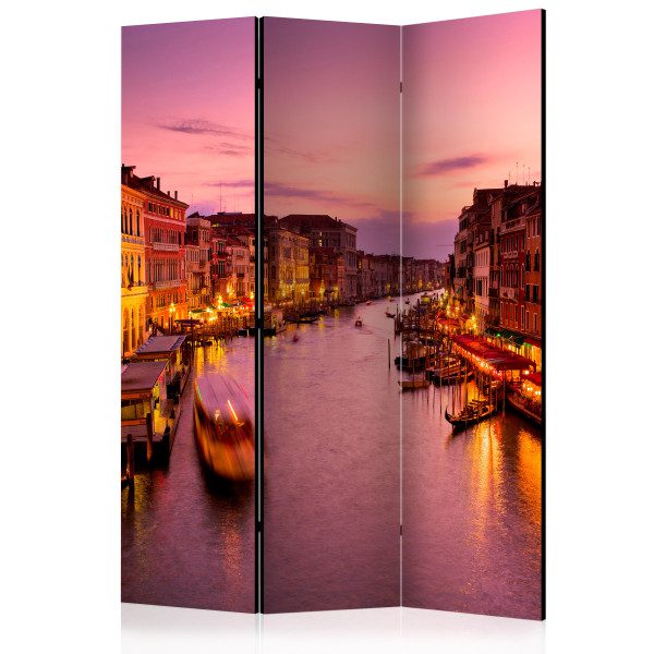 Paraván – City of lovers, Venice by night [Room Dividers] Paraván – City of lovers, Venice by night [Room Dividers]