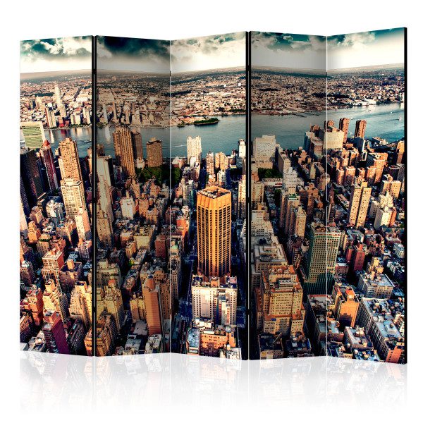 Paraván – Bird’s Eye View of New York II [Room Dividers] Paraván – Bird’s Eye View of New York II [Room Dividers]
