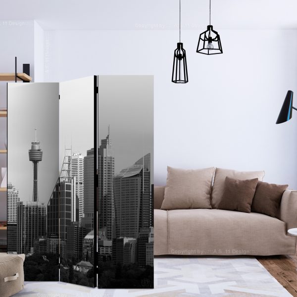 Paraván – Skyscrapers in Sydney [Room Dividers] Paraván – Skyscrapers in Sydney [Room Dividers]