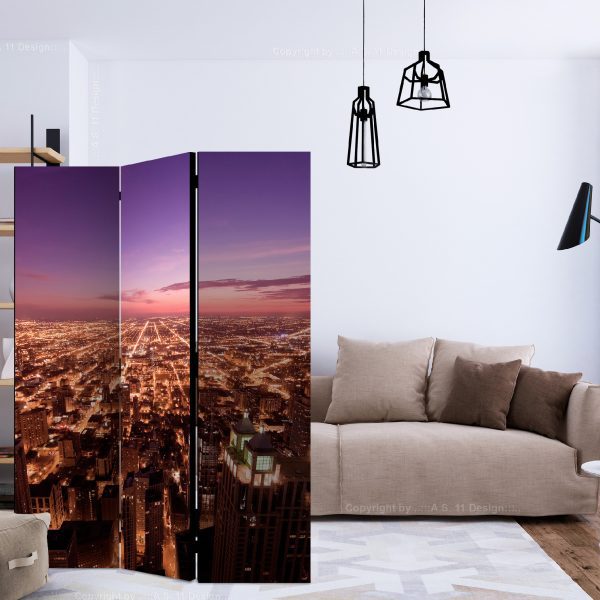 Paraván – Chicago Panorama [Room Dividers] Paraván – Chicago Panorama [Room Dividers]