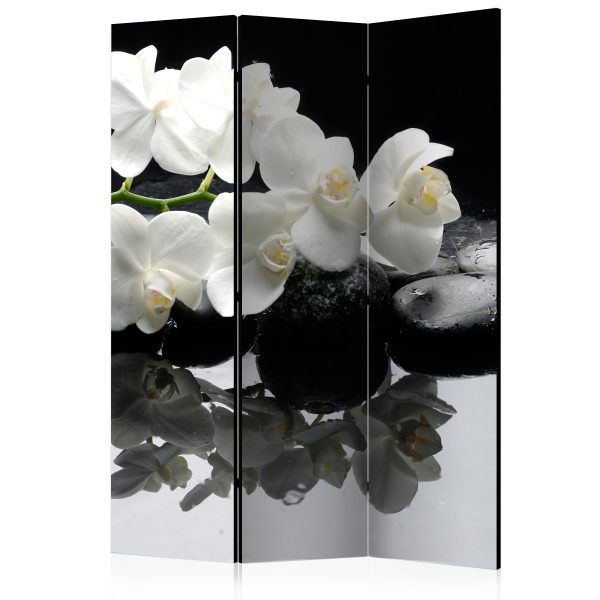 Paraván – Spa, Stones and Orchid II [Room Dividers] Paraván – Spa, Stones and Orchid II [Room Dividers]