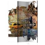 Paraván – New York Collage [Room Dividers] Paraván – New York Collage [Room Dividers]