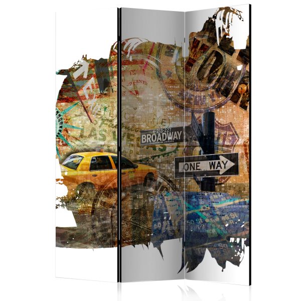 Paraván – New York Collage [Room Dividers] Paraván – New York Collage [Room Dividers]