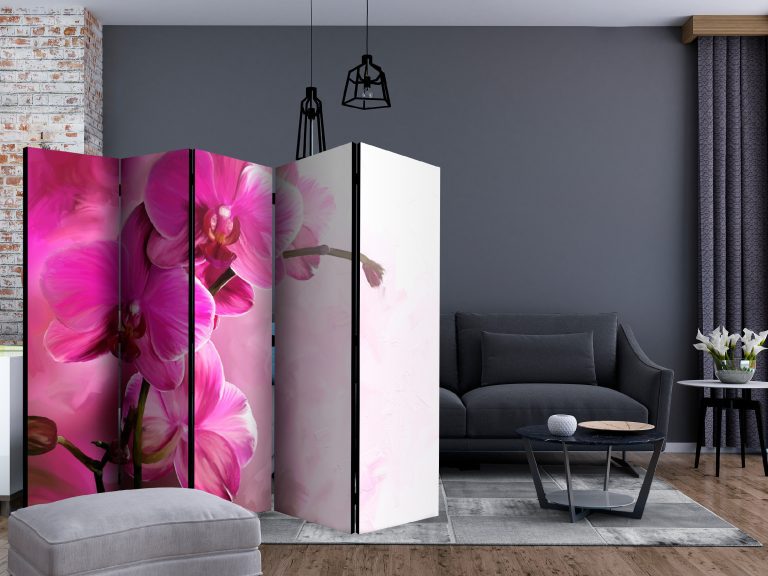 Paraván – Pink Orchid II [Room Dividers] Paraván – Pink Orchid II [Room Dividers]