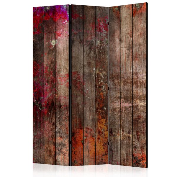 Paraván – Stained Wood [Room Dividers] Paraván – Stained Wood [Room Dividers]