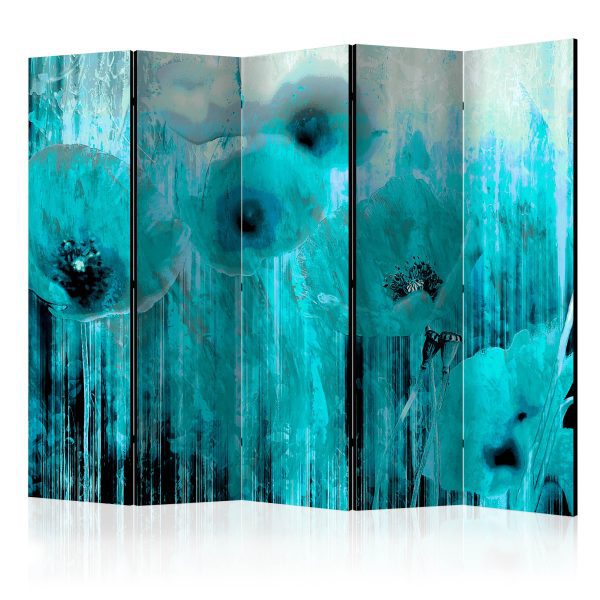 Paraván – Turquoise World Map  [Room Dividers] Paraván – Turquoise World Map  [Room Dividers]