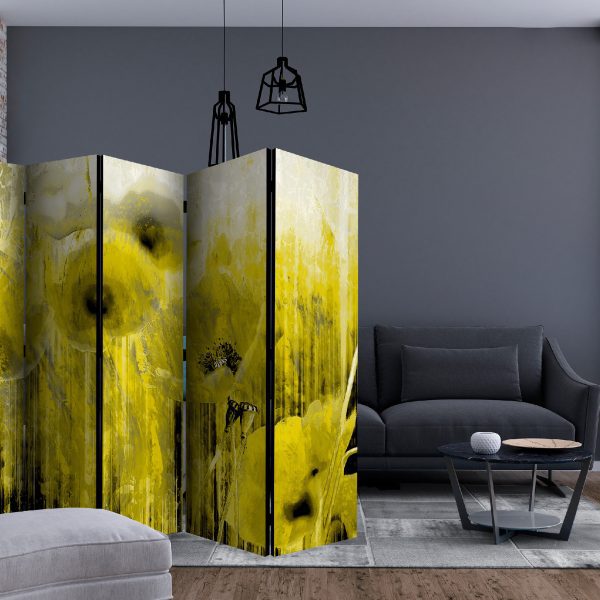 Paraván – Yellow madness II [Room Dividers] Paraván – Yellow madness II [Room Dividers]