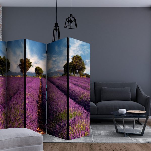 Paraván – Lavender field in Provence, France II [Room Dividers] Paraván – Lavender field in Provence, France II [Room Dividers]