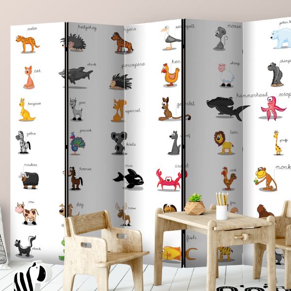 Paraván – Learning by playing (animals) II [Room Dividers] Paraván – Learning by playing (animals) II [Room Dividers]