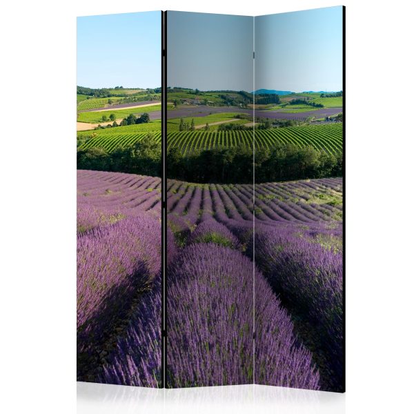 Paraván – Lavender field in Provence, France II [Room Dividers] Paraván – Lavender field in Provence, France II [Room Dividers]