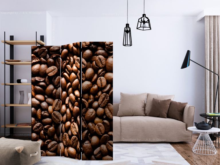 Paraván – Roasted coffee beans [Room Dividers] Paraván – Roasted coffee beans [Room Dividers]