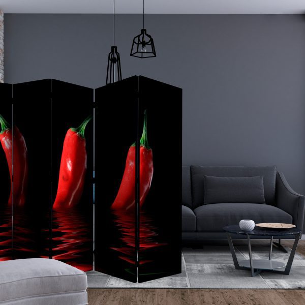 Paraván – Chili pepper II [Room Dividers] Paraván – Chili pepper II [Room Dividers]