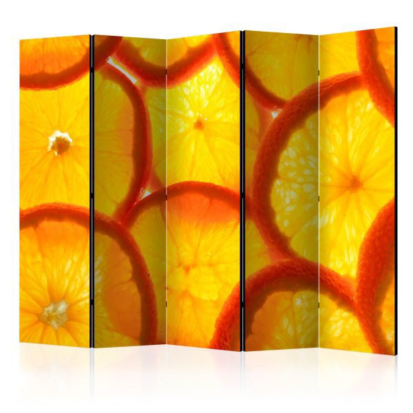 Paraván – Orange slices II [Room Dividers] Paraván – Orange slices II [Room Dividers]