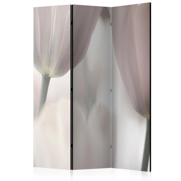 Paraván – Tulips fine art – black and white [Room Dividers] Paraván – Tulips fine art – black and white [Room Dividers]