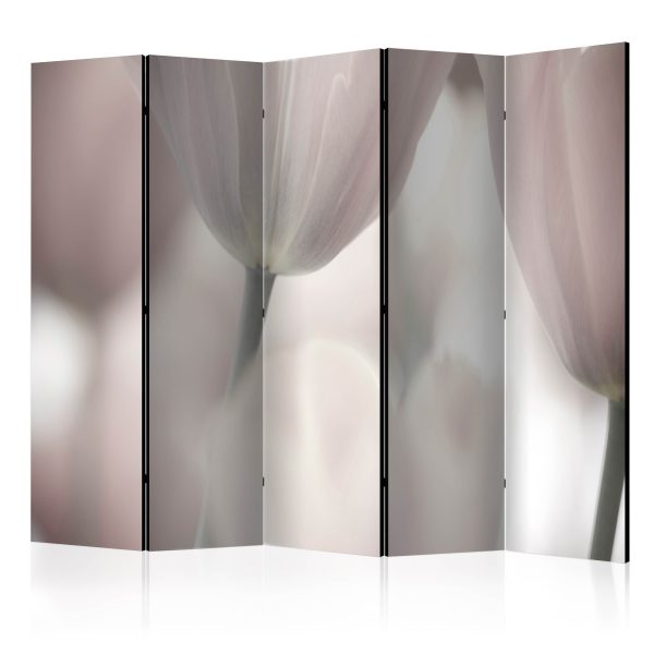 Paraván – Tulips fine art – black and white II [Room Dividers] Paraván – Tulips fine art – black and white II [Room Dividers]