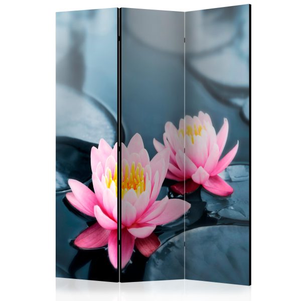 Paraván – Lotus blossoms II [Room Dividers] Paraván – Lotus blossoms II [Room Dividers]