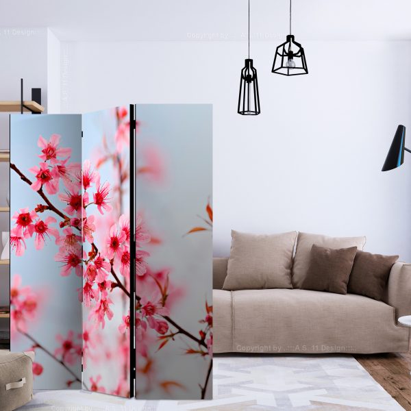 Paraván – Symbol of Japan – sakura flowers [Room Dividers] Paraván – Symbol of Japan – sakura flowers [Room Dividers]