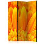 Paraván – Yellow gerbera daisies [Room Dividers] Paraván – Yellow gerbera daisies [Room Dividers]