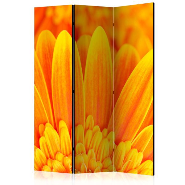 Paraván – Yellow gerbera daisies [Room Dividers] Paraván – Yellow gerbera daisies [Room Dividers]