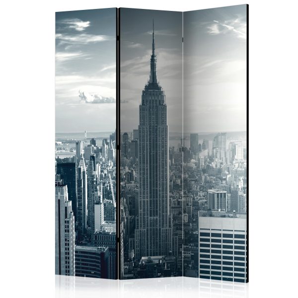 Paraván – Amazing view to New York Manhattan at sunrise [Room Dividers] Paraván – Amazing view to New York Manhattan at sunrise [Room Dividers]