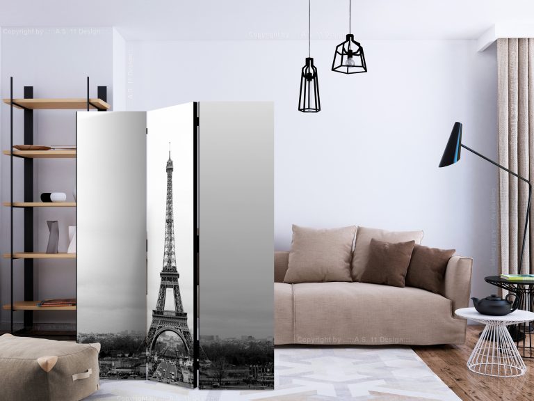 Paraván – Paris: black and white photography [Room Dividers] Paraván – Paris: black and white photography [Room Dividers]