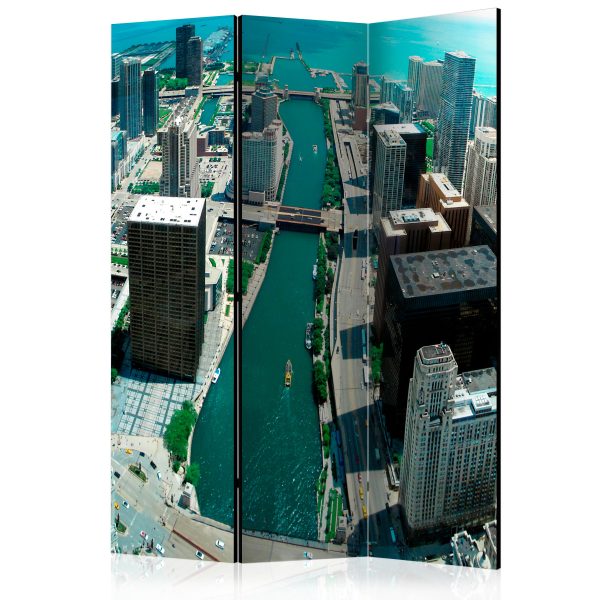 Paraván – Urban architecture of Chicago [Room Dividers] Paraván – Urban architecture of Chicago [Room Dividers]