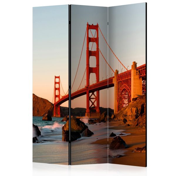 Paraván – Golden Gate Bridge – sunset, San Francisco [Room Dividers] Paraván – Golden Gate Bridge – sunset, San Francisco [Room Dividers]