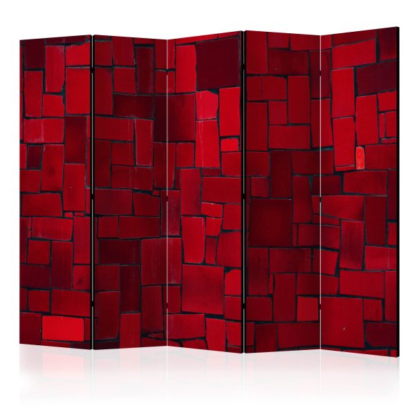 Paraván – Red Ink Blot [Room Dividers] Paraván – Red Ink Blot [Room Dividers]