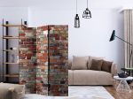 Paraván – Urban Brick [Room Dividers] Paraván – Urban Brick [Room Dividers]