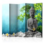Paraván – Buddha: Beauty of Meditation II [Room Dividers] Paraván – Buddha: Beauty of Meditation II [Room Dividers]