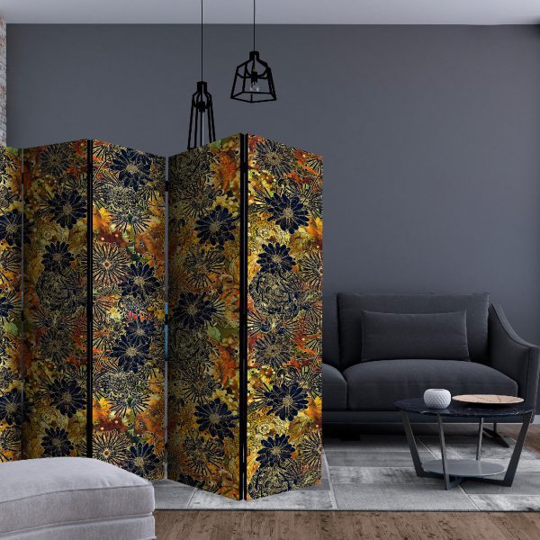 Paraván – Floral Madness II [Room Dividers] Paraván – Floral Madness II [Room Dividers]