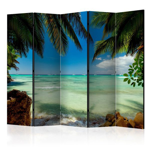 Paraván – Relaxing on the beach II [Room Dividers] Paraván – Relaxing on the beach II [Room Dividers]