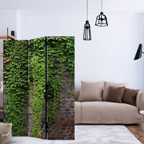 Paraván – Brick and ivy [Room Dividers] Paraván – Brick and ivy [Room Dividers]