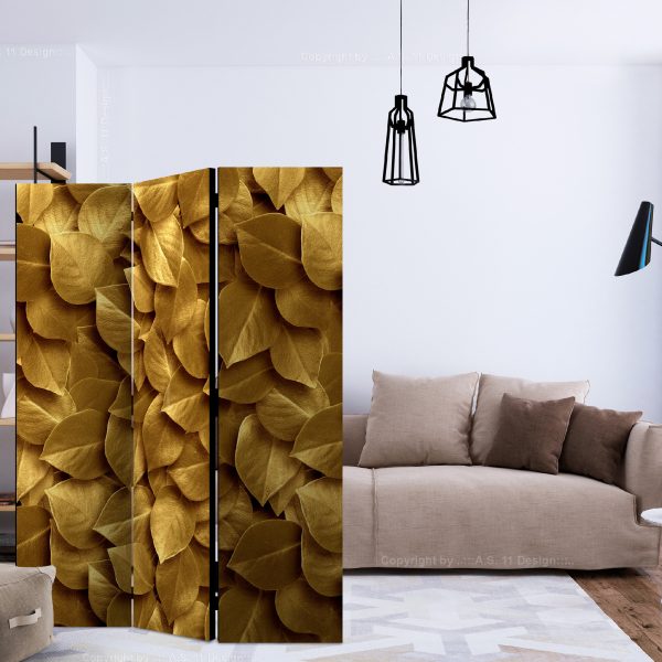 Paraván – Golden Leaves [Room Dividers] Paraván – Golden Leaves [Room Dividers]