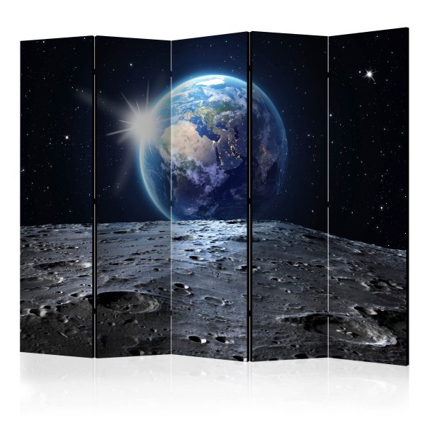 Paraván – View of the Blue Planet [Room Dividers] Paraván – View of the Blue Planet [Room Dividers]