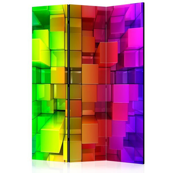 Paraván – Colour jigsaw [Room Dividers] Paraván – Colour jigsaw [Room Dividers]