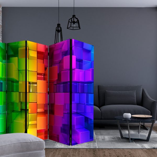 Paraván – Colour jigsaw II [Room Dividers] Paraván – Colour jigsaw II [Room Dividers]