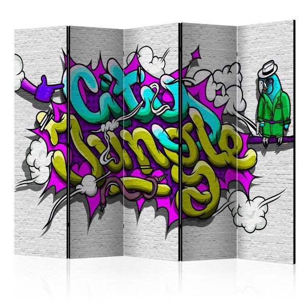 Paraván – City Jungle – graffiti II [Room Dividers] Paraván – City Jungle – graffiti II [Room Dividers]