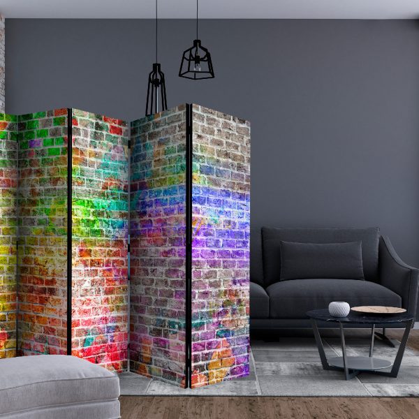 Paraván – Rainbow Wall II [Room Dividers] Paraván – Rainbow Wall II [Room Dividers]