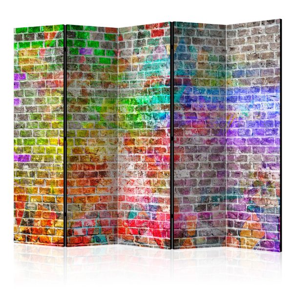 Paraván – Rainbow Wall [Room Dividers] Paraván – Rainbow Wall [Room Dividers]
