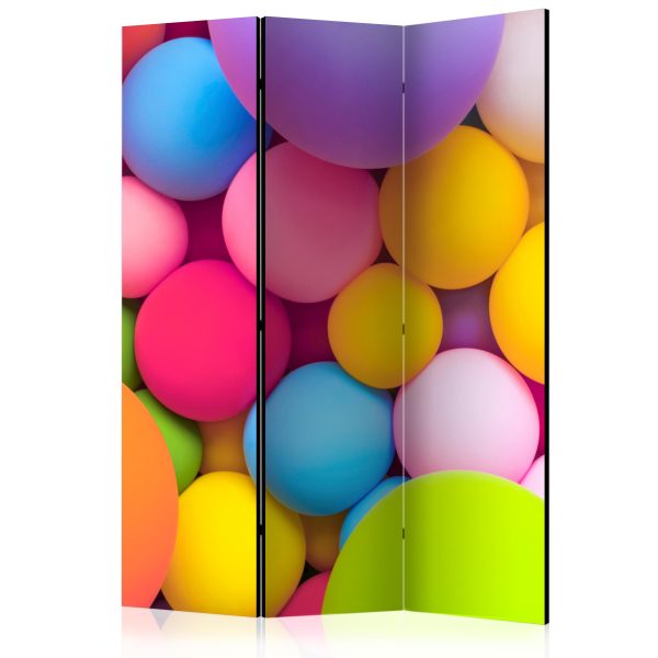 Paraván – Colourful Balls [Room Dividers] Paraván – Colourful Balls [Room Dividers]