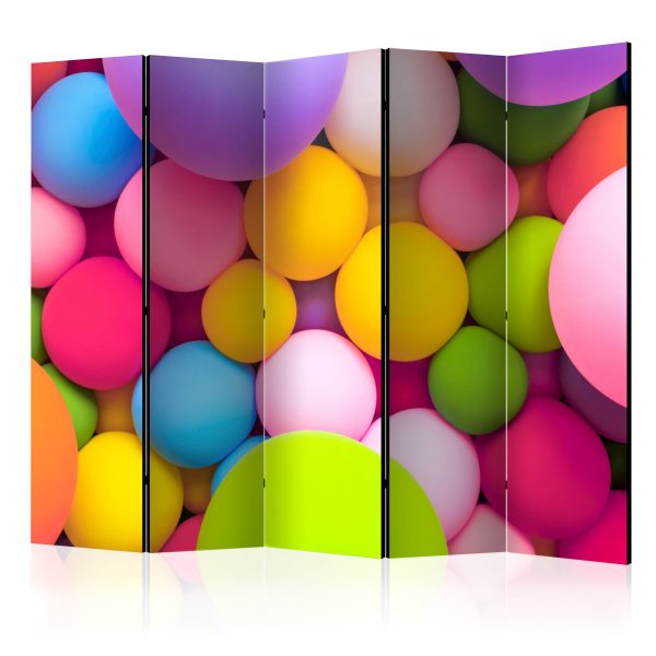 Paraván – Colourful Balls II [Room Dividers] Paraván – Colourful Balls II [Room Dividers]