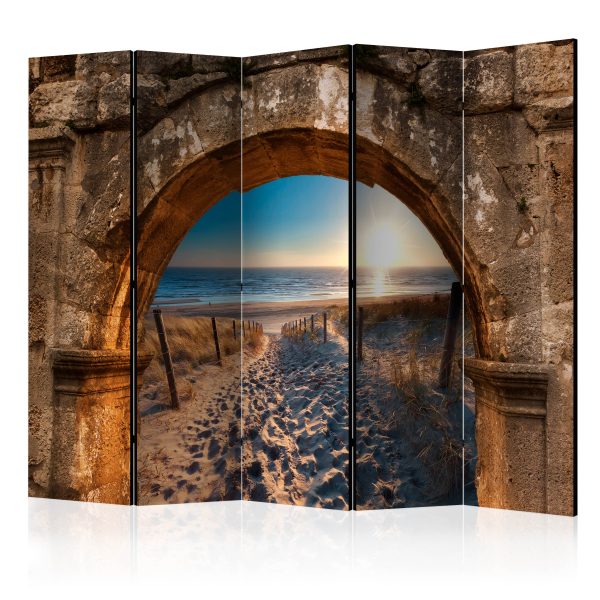 Paraván – Arch and Beach II [Room Dividers] Paraván – Arch and Beach II [Room Dividers]