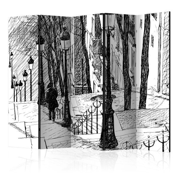 Paraván – stairs – Montmartre II [Room Dividers] Paraván – stairs – Montmartre II [Room Dividers]