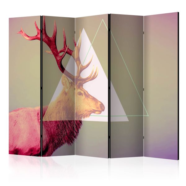 Paraván – deer (3D) II [Room Dividers] Paraván – deer (3D) II [Room Dividers]