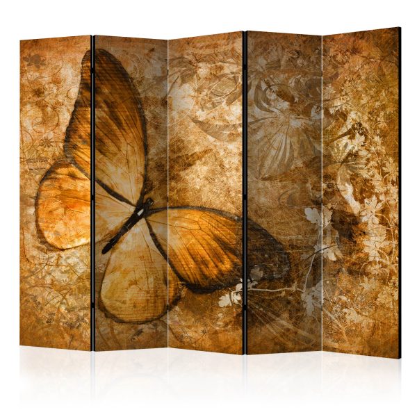 Paraván – butterfly (sepia) II [Room Dividers] Paraván – butterfly (sepia) II [Room Dividers]