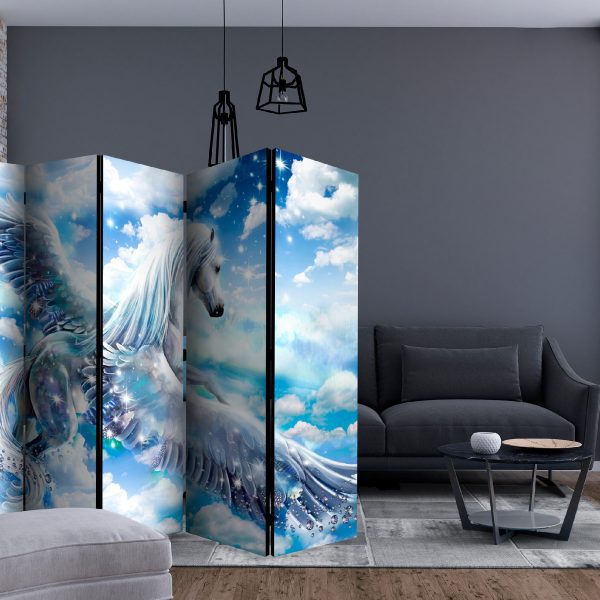 Paraván – Pegasus (Blue) II [Room Dividers] Paraván – Pegasus (Blue) II [Room Dividers]