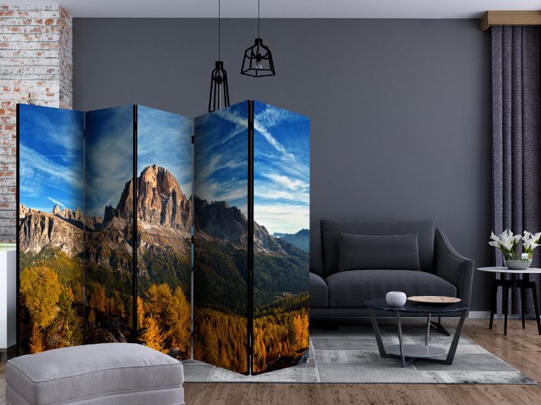 Paraván – Panoramic view of Italian Dolomites II [Room Dividers] Paraván – Panoramic view of Italian Dolomites II [Room Dividers]