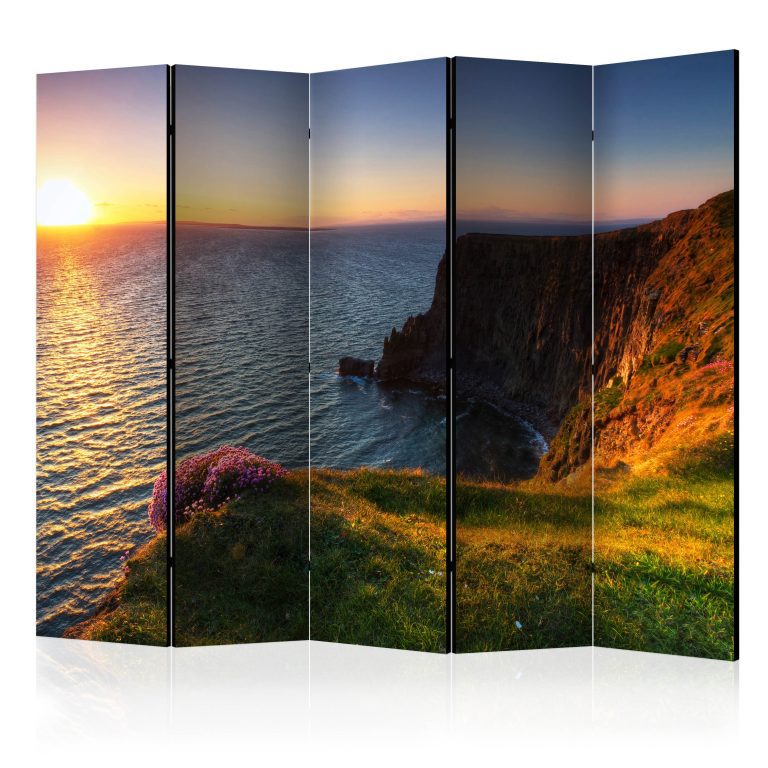 Paraván – Sunset: Cliffs of Moher, Ireland II [Room Dividers] Paraván – Sunset: Cliffs of Moher, Ireland II [Room Dividers]